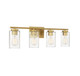 Mbath Four Light Bathroom Vanity (M80039NB)