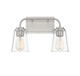 Meridian - M80043BN - Two Light Bathroom Vanity Light - Mbath - Brushed Nickel