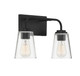 Mbath Two Light Bathroom Vanity (M80043MBK)