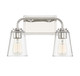 Meridian - M80043PN - Two Light Bathroom Vanity - Mbath - Polished Nickel
