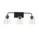 Mbath Three Light Bathroom Vanity (M80044MBK)