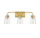 Mbath Three Light Bathroom Vanity (M80044NB)
