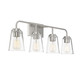 Mbath Four Light Bathroom Vanity (M80045BN)