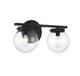 Two Light Bathroom Vanity (M80046MBK)