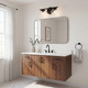 Two Light Bathroom Vanity (M80046MBK)