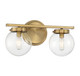 Two Light Bathroom Vanity (M80046NB)