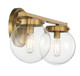 Two Light Bathroom Vanity (M80046NB)