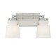 Meridian - M80057BN - Two Light Bathroom Vanity Light - Brushed Nickel