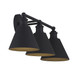 Three Light Bathroom Vanity (M80064MBK)