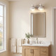 Two Light Bathroom Vanity (M80074BN)