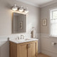 Three Light Bathroom Vanity (M80075BN)