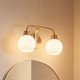Two Light Bathroom Vanity (M80080NB)