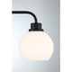 Three Light Bathroom Vanity (M80081MBK)