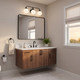 Three Light Bathroom Vanity (M80081MBK)