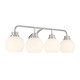 Four Light Bathroom Vanity (M80082BN)