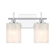 Meridian - M80083CH - Two Light Bathroom Vanity - Chrome