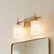 Two Light Bathroom Vanity (M80083NB)