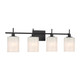 Four Light Bathroom Vanity (M80085MBK)