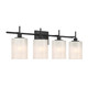 Four Light Bathroom Vanity (M80085MBK)