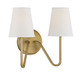 Mscon Two Light Wall Sconce (M90055NB) Mscon Two Light Wall Sconce (M90055NB)