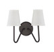 Mscon Two Light Wall Sconce (M90055ORB)