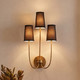 Three Light Wall Sconce (M90065NB)
