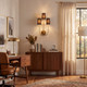 Three Light Wall Sconce (M90065NB)