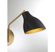 Two Light Wall Sconce (M90075MBKNB)