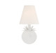 One Light Wall Sconce (M90078WH)