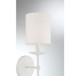 One Light Wall Sconce (M90079WH)