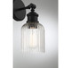 One Light Wall Sconce (M90083MBK)