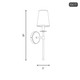 One Light Wall Sconce (M90084MBK)