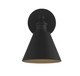 One Light Wall Sconce (M90087MBK)