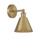 Meridian - M90087NB - One Light Wall Sconce - Natural Brass