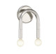 Meridian - M90099PN - Two Light Wall Sconce - Polished Nickel