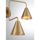 Two Light Wall Sconce (M90111NB)