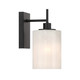 One Light Wall Sconce (M90116MBK)