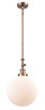 manufacturer_finish:Antique Copper|manufacturer_glass:Cased Matte White Beacon|light_output:220.00lm|color_temperature:2200K|cri:99