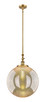 Innovations - 206-BB-G208-18 - One Light Mini Pendant - Franklin Restoration - Brushed Brass