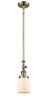 manufacturer_finish:Antique Brass|manufacturer_glass:Matte White|light_output:220.00lm|color_temperature:2200K|cri:99