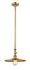 Innovations - 206-BB-MFR-BB-12 - One Light Mini Pendant - Franklin Restoration - Brushed Brass