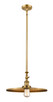 Innovations - 206-BB-MFR-BB-16-LED - LED Mini Pendant - Franklin Restoration - Brushed Brass