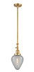 Innovations - 206-SG-G165 - One Light Mini Pendant - Franklin Restoration - Satin Gold
