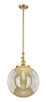 Innovations - 206-SG-G208-16 - One Light Mini Pendant - Franklin Restoration - Satin Gold
