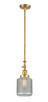 Innovations - 206-SG-G262 - One Light Mini Pendant - Franklin Restoration - Satin Gold