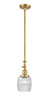 Innovations - 206-SG-G302 - One Light Mini Pendant - Franklin Restoration - Satin Gold