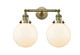 manufacturer_finish:Antique Brass|manufacturer_glass:Cased Matte White Beacon|light_output:220.00lm|color_temperature:2200K|cri:99