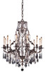 Metropolitan - N950201 - 12 Light Chandelier - Crystal - Oxidized Brass
