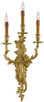 Metropolitan - N9650 - Three Light Wall Sconce - Metropolitan - Heirloom Gold