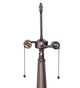 Hex Two Light Table Base (10134)